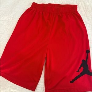 BOYS Nike Jordan Shorts XL Red